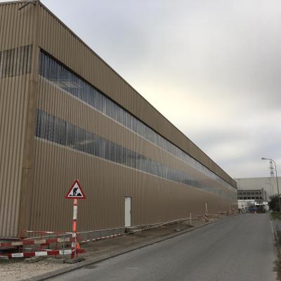 Fassadenbau in Genf nachher